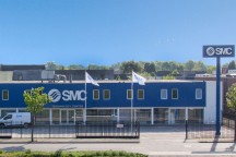 SMC Pneumatics heeft op bedrijventerrein De Hurk in Eindhoven een multifunctioneel technologiecentrum in gebruik genomen.'