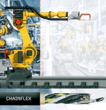De nieuwe chainflex kabels van Festo voor FANUC robots (beeld: Festo)'