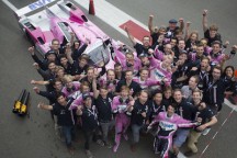 Het Forze Hydrogen Electric Racing team (beeld: TU Delft)'