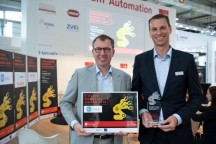 Het Deense OnRobot heeft met de Gecko Gripper de Robotics Award gewonnen tijdens Hannover Messe. '