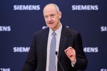 Siemens-president en -ceo Roland Busch kondigde bij de presnatie van de jaarcijfers een ‘nieuwe’ onderneming aan. '
