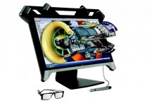 De HP Zvr virtual reality monitor'