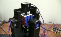 De kubusrobot van Jay Flatland en Paul Rose.'