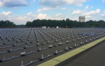 Realisatie van het grootste zonnedak in Limburg.'
