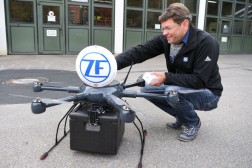 Toeleverancier ZF voor de automobielindustrie mag sinds kort drones gebruiken voor intern transport.