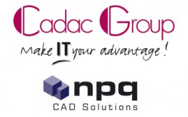 Logo's Cadac Group en NPQ CAD
