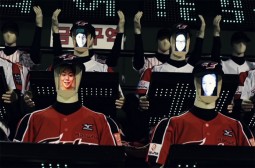 ‘Robot’-supporters voor Koreaans baseballteam (video)