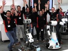 Zorgrobots TU/e geven Duitse robots het nakijken op RoboCup German Open