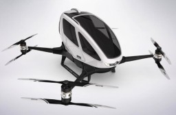 Drone voor personenvervoer onthuld (video)